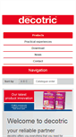 Mobile Screenshot of decotric.com